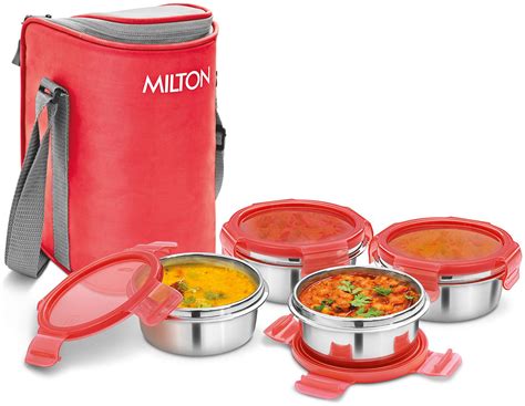 lunch box stainless steel milton|milton lunch box price.